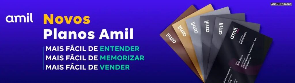 Opções de planos Amil para empresas: Bronze, Prata, Ouro, Platinum e Black