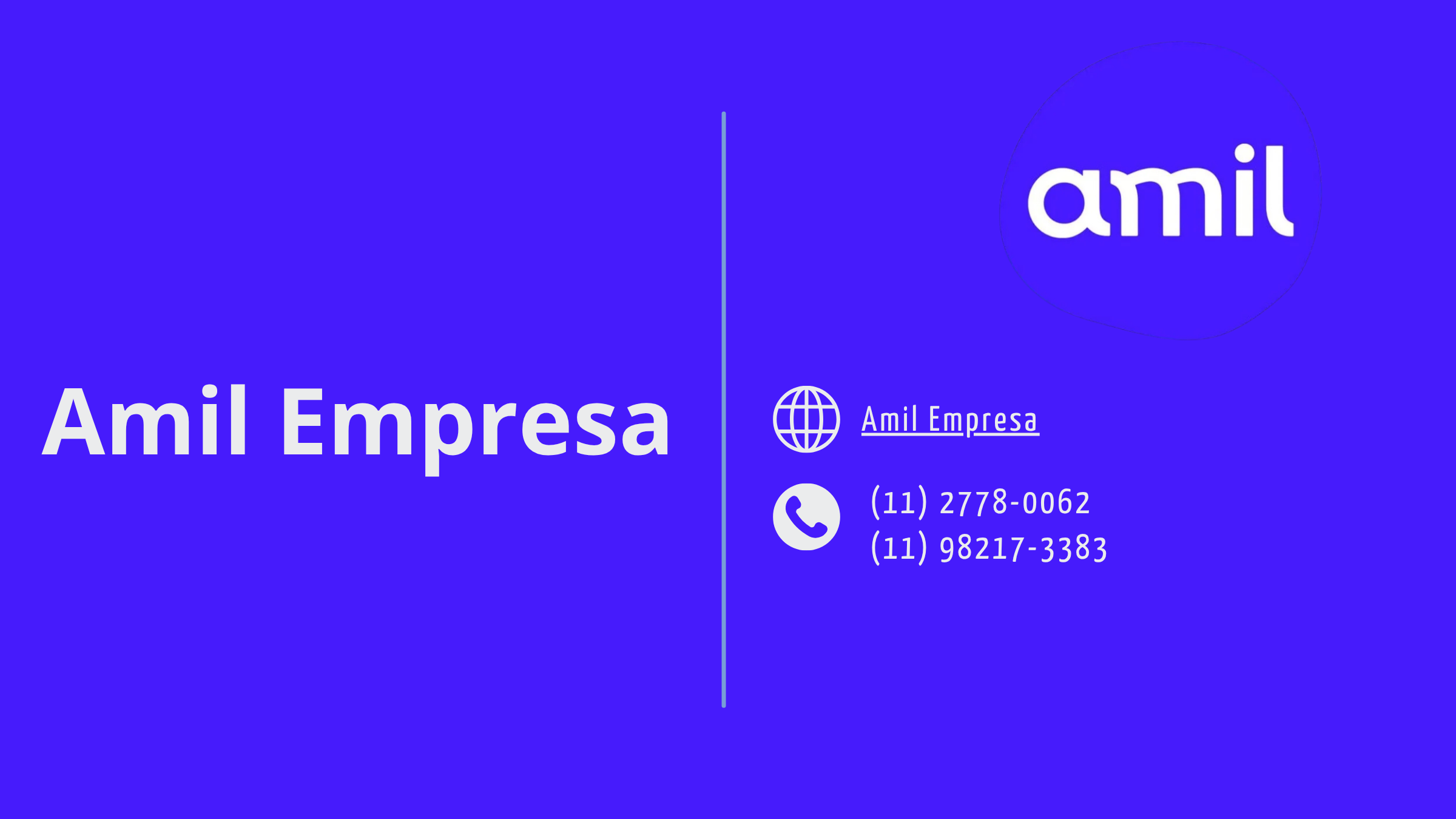 Planos Amil Empresarial Nacional com Carência Zero