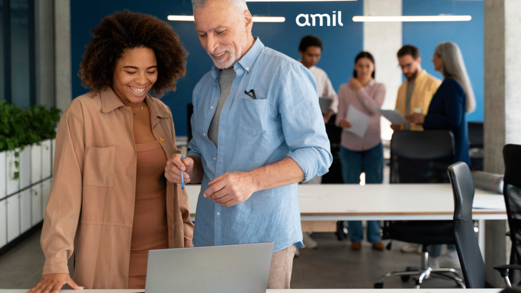 Plano Amil para empresas que investem na saúde dos colaboradores