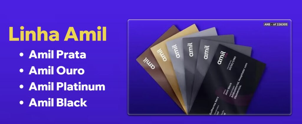 linhas de planos amil empresarial sao paulo bronze prata ouro platinum black