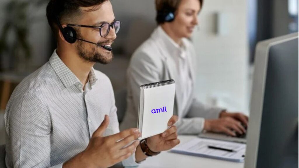 Atendimento consultivo pelo WhatsApp da Amil Empresarial