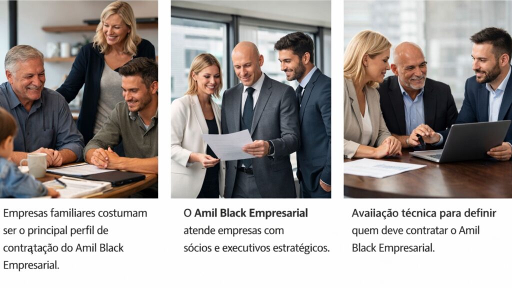 Quem deve contratar o Amil Black Empresarial em empresas familiares