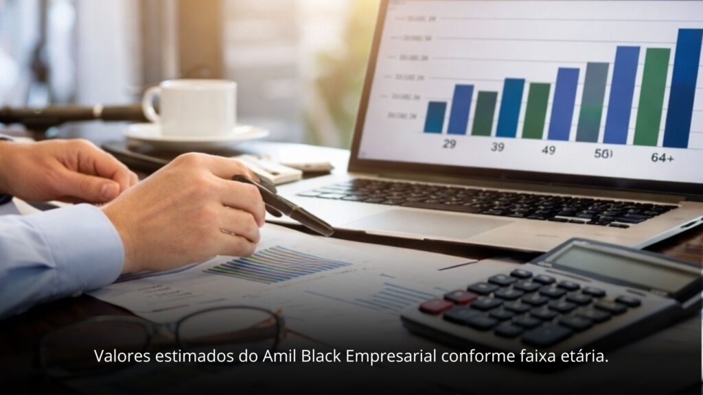 Tabela de preço do Amil Black Empresarial por faixa etária