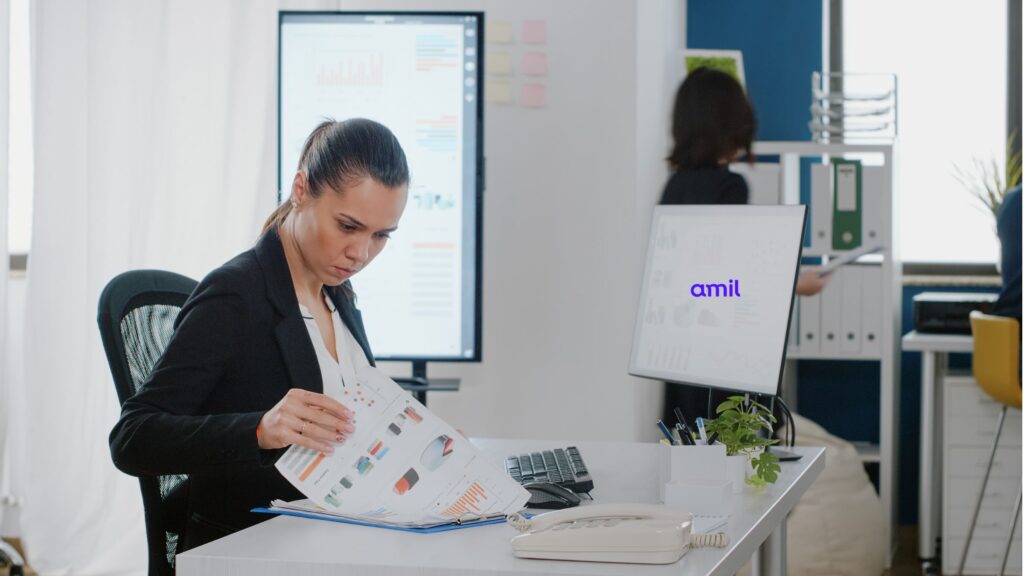 custos fixos e variáveis no impacto financeiro Amil Empresarial