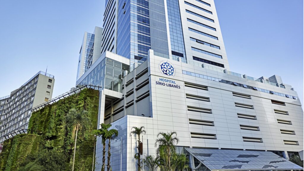 Planos Amil com Sírio Libanês em São Paulo – fachada do Hospital Sírio-Libanês