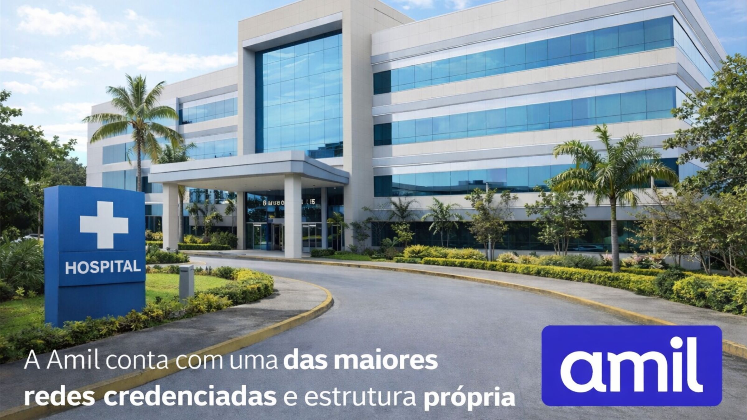 rede credenciada Amil empresarial com hospitais de referência