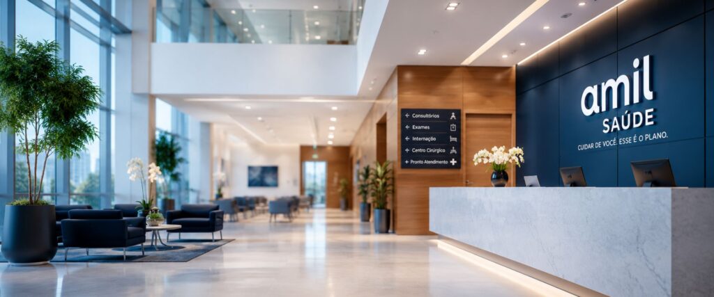 Cotação Amil Empresa com hospital premium e estrutura moderna de alto padrão