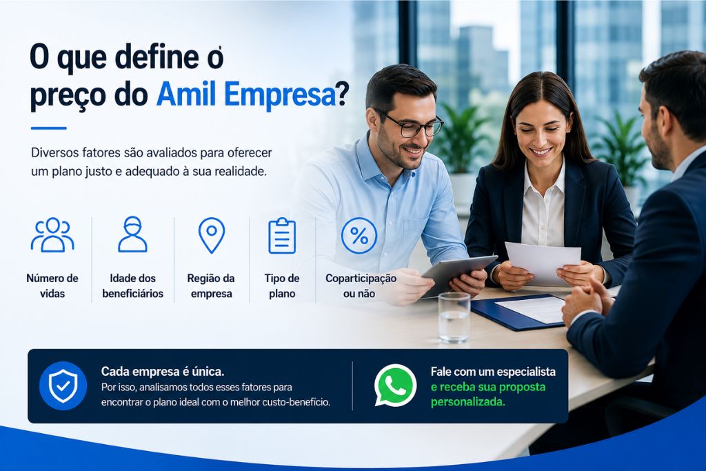 fatores que influenciam o preço amil empresa