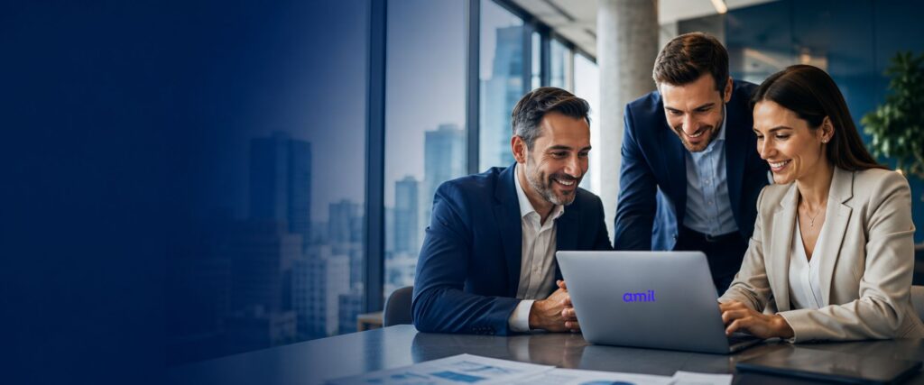 Planejamento de saúde corporativa com Amil Empresarial