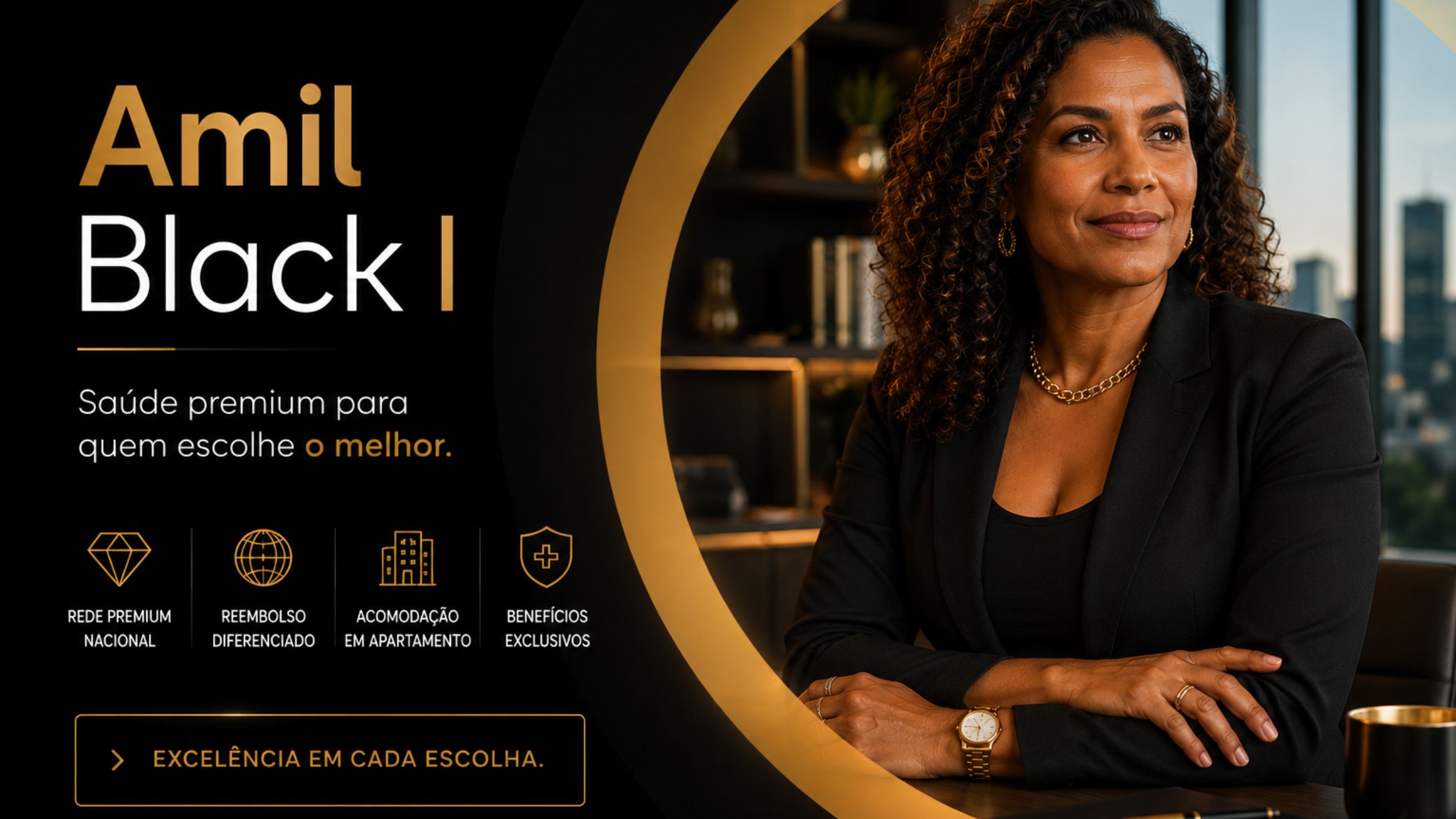 Amil Black I plano premium empresarial