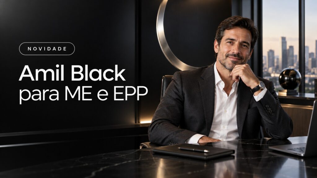 Amil Black para ME e EPP com plano de saúde empresarial premium